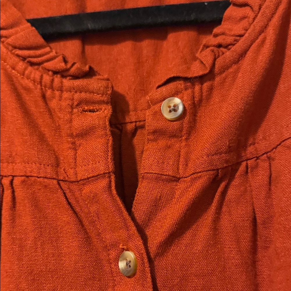Sonoma Sleeveless Terracotta Blouse - Picture 6 of 7